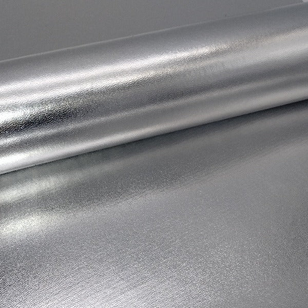 Chrome metallic fabric