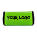 your logo on custom bulge fat bar pad green